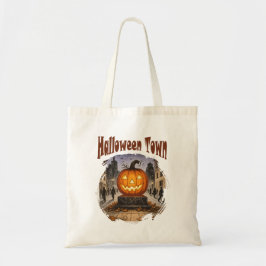 Halloween Town Tote Bag