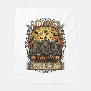 Halloween Town Universiteit Geheime Kamer Spookach Fleece Deken