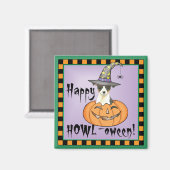 Halloween Toy Fox Terrier Magnet (Recto/Verso)