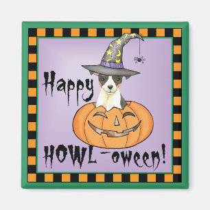 Halloween Toy Fox Terrier Magnet