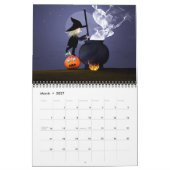 Halloween Traite Le Calendrier Mur D'Origine (Mar 2027)