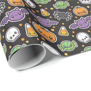 Halloween traktaties cadeaupapier
