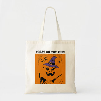 Halloween-traktzak Tote Bag