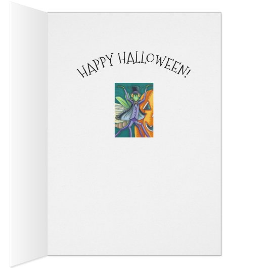 HALLOWEEN TRANSYLVANIE PRIER MANTIS VAMPIRE CARTE (Intérieur (Droit))