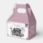 Halloween Treat Box  Bedankdoosjes (Achterkant)