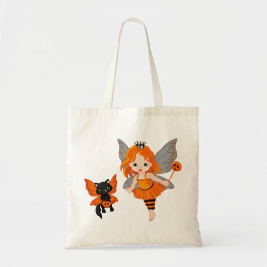 Halloween Treat Snoep Fairy Gift Canvas tas (Voorkant)