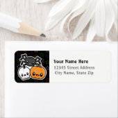 Halloween Treats return address labels (Insitu)