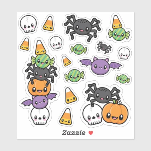 Halloween Treats Vinyl Sticker (Vel)