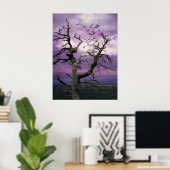 Halloween Tree Poster (Thuiskantoor)