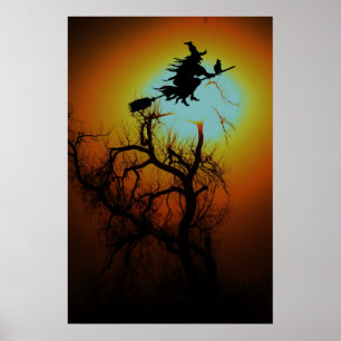 HALLOWEEN TREE POSTER