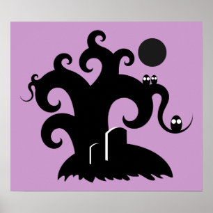 Halloween Tree Poster