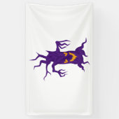 Halloween Tree Spandoek (Verticaal)