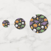 Halloween Trees confetti (Achterkanten)