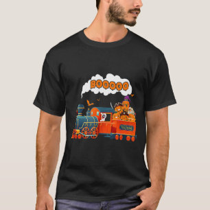 Halloween Trein Boo Geest Pompoen Peuter Kinder B T-shirt