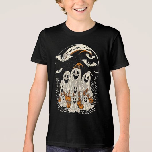Halloween Tri-Blend Shirt (Voorkant)