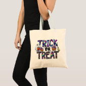 Halloween Trick or treat Bag Tote Bag (Voorkant (product))