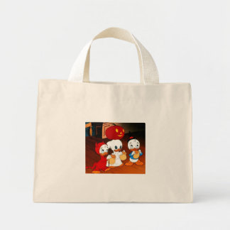 Halloween trick or treat bags mini tote bag