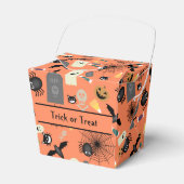 Halloween Trick or treat Bedankdoosjes (Voorkant Zijde)
