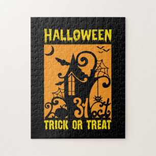 Halloween Trick or treat Birthday Legpuzzel