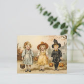  Halloween Trick or treat Briefkaart (Staand voorkant)