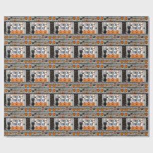Halloween Trick or Treat Cadeaupapier