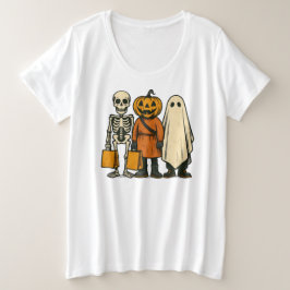 Halloween Trick or Treat Crew Grote Maat T-shirt