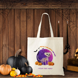 Halloween Trick or treat Dog Snoep Canvas tas