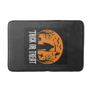 Halloween Trick or Treat Grim Reaper Ontwerp_1 Badmat
