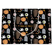 Halloween Trick or treat Groot Cadeauzakje (Voorkant)