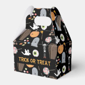 Halloween Trick or treat Kinder Halloween Party Bedankdoosjes (Voorkant Zijde)