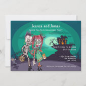 Halloween Trick or treat persoonlijk Kaart (Voorkant)