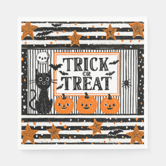 Halloween Trick or Treat Servet