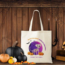 Halloween Trick or treat Snoep Canvas tas