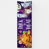 Halloween - Trick or treat Spandoek (Verticaal)