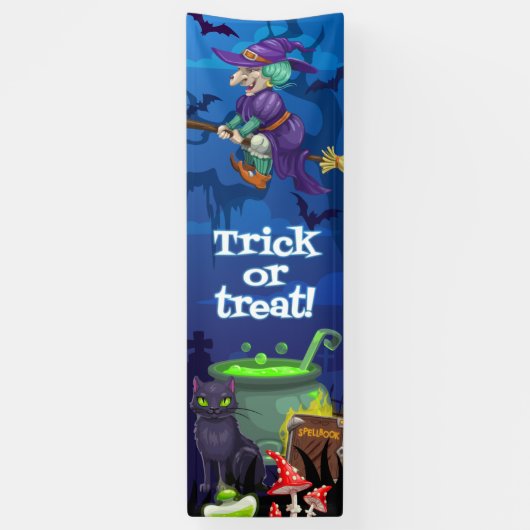 Halloween - Trick or treat Spandoek (Verticaal)