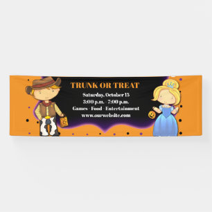 Halloween Trick or Treat Trunk or Treat-spandoek Spandoek