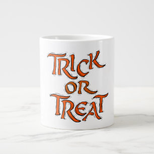 Halloween Trick or treat Words Jumbo Mok