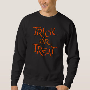 Halloween Trick or treat Words Trui
