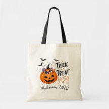 Halloween Trick or Treat Yo' Self Boodschappentas
