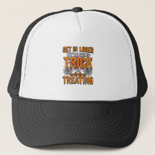 Halloween Trick Or Treating Vintage Typografie Des Trucker Pet