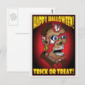 HALLOWEEN TRICK OU CARTES DE TRAITEMENT -2 (Devant / Derrière)