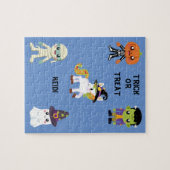 HALLOWEEN "TRICK OU TRAITER LES ENFANTS PUZZLE PER (Horizontal)