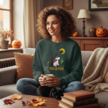 Halloween Trick ou Treat Crewneck Sweatshirt