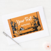 Halloween, Trick ou Treat étiquette (Enveloppe)