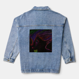 Halloween Trickster Spirit Denim Jacket