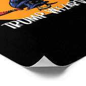 Halloween troef tovenaar grappige klassieker poster (Hoek)