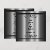 halloween trouwuitnodiging kaart (Voorkant / Achterkant)