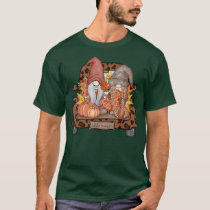 Halloween Truck Gnomes Pumpkin Costume Kinderen T-shirt