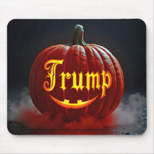 Halloween Trump Jack-o-lantern In Nevel Muismat