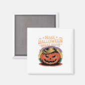 Halloween Trumpkin Design Magneet (Voorkant / Achterkant)